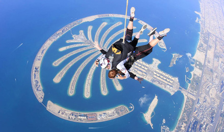 迪拜【棕榈岛跳伞】订金