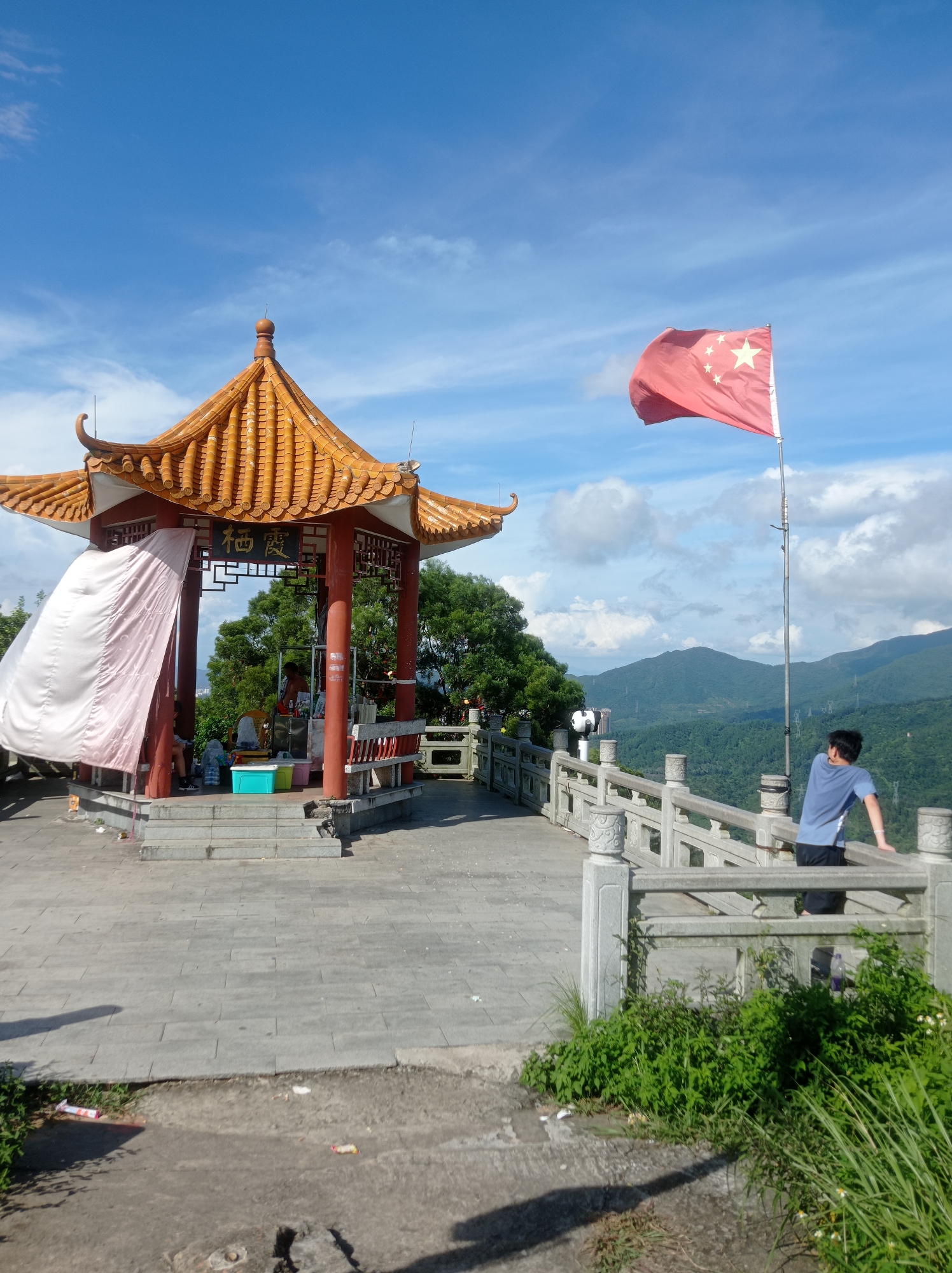 惠阳亚公顶,登山揽胜