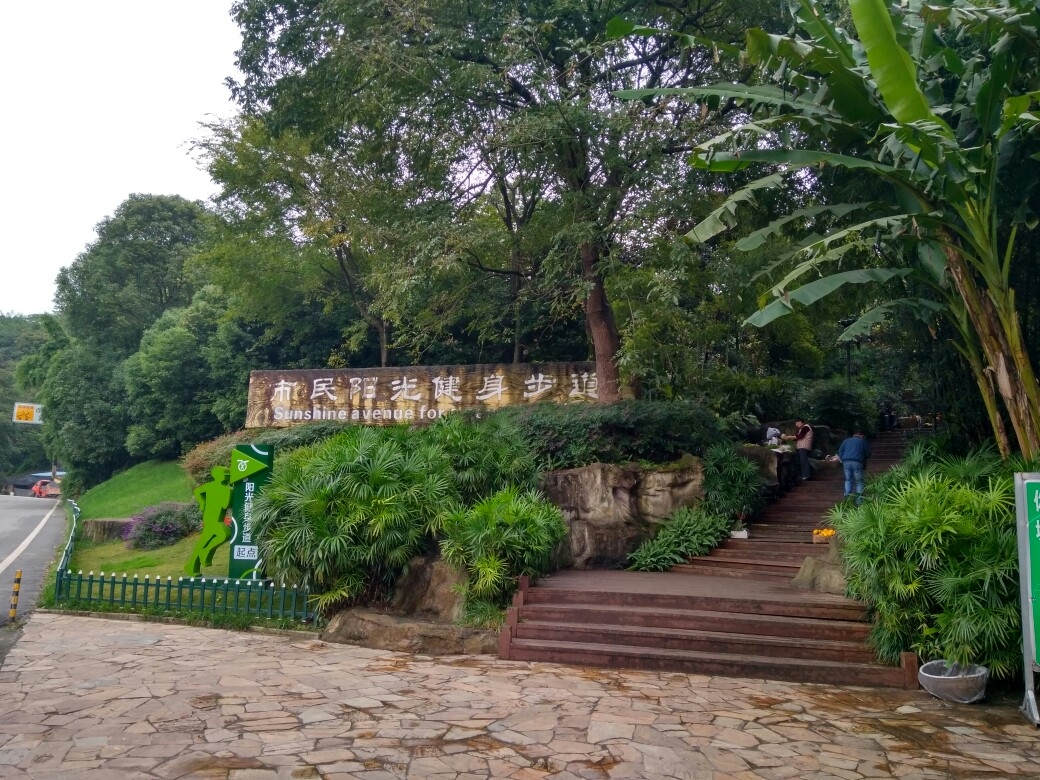 成都龙泉仰天窝健身步道登山小记_游记