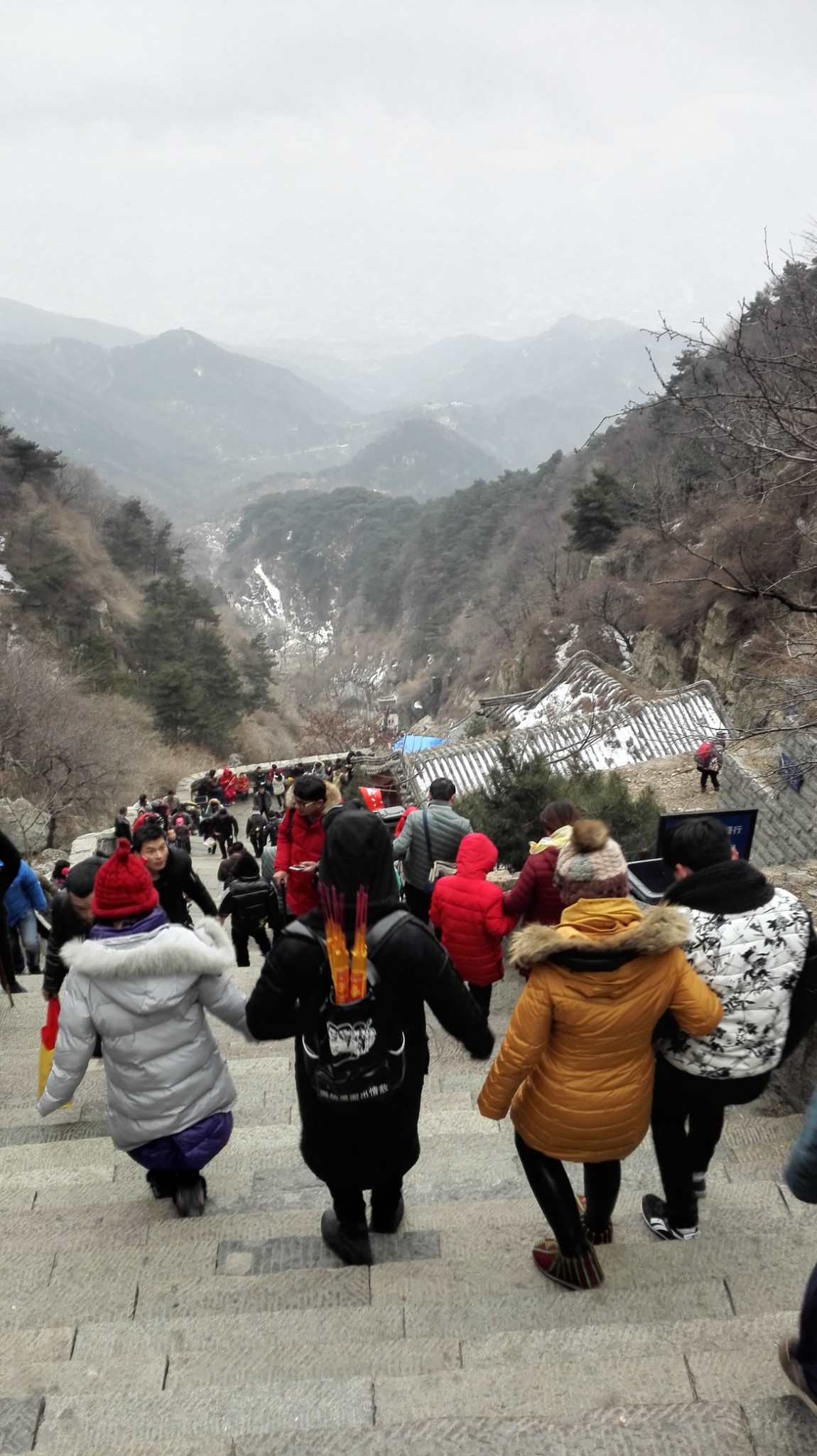 2017年春節山東泰山,濟南行