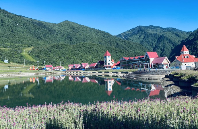 西岭雪山鸳鸯池索道旅游图片,西岭雪山鸳鸯池索道自助游图片,西岭雪山