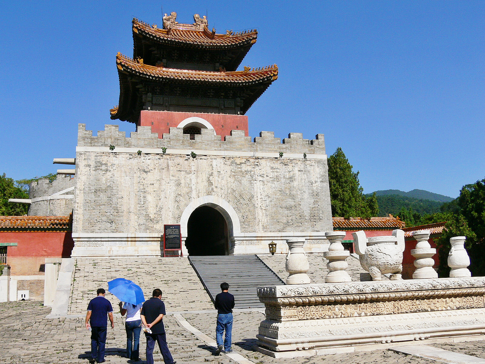 定东陵慈禧陵及地宫 定东陵慈安太后陵