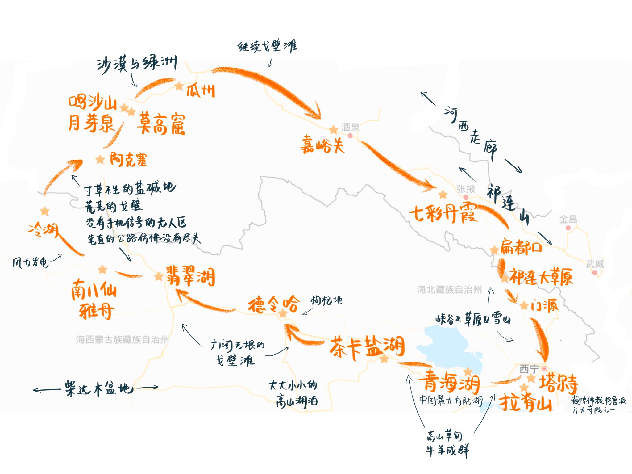 关于青甘大环线旅游结束语的信息
