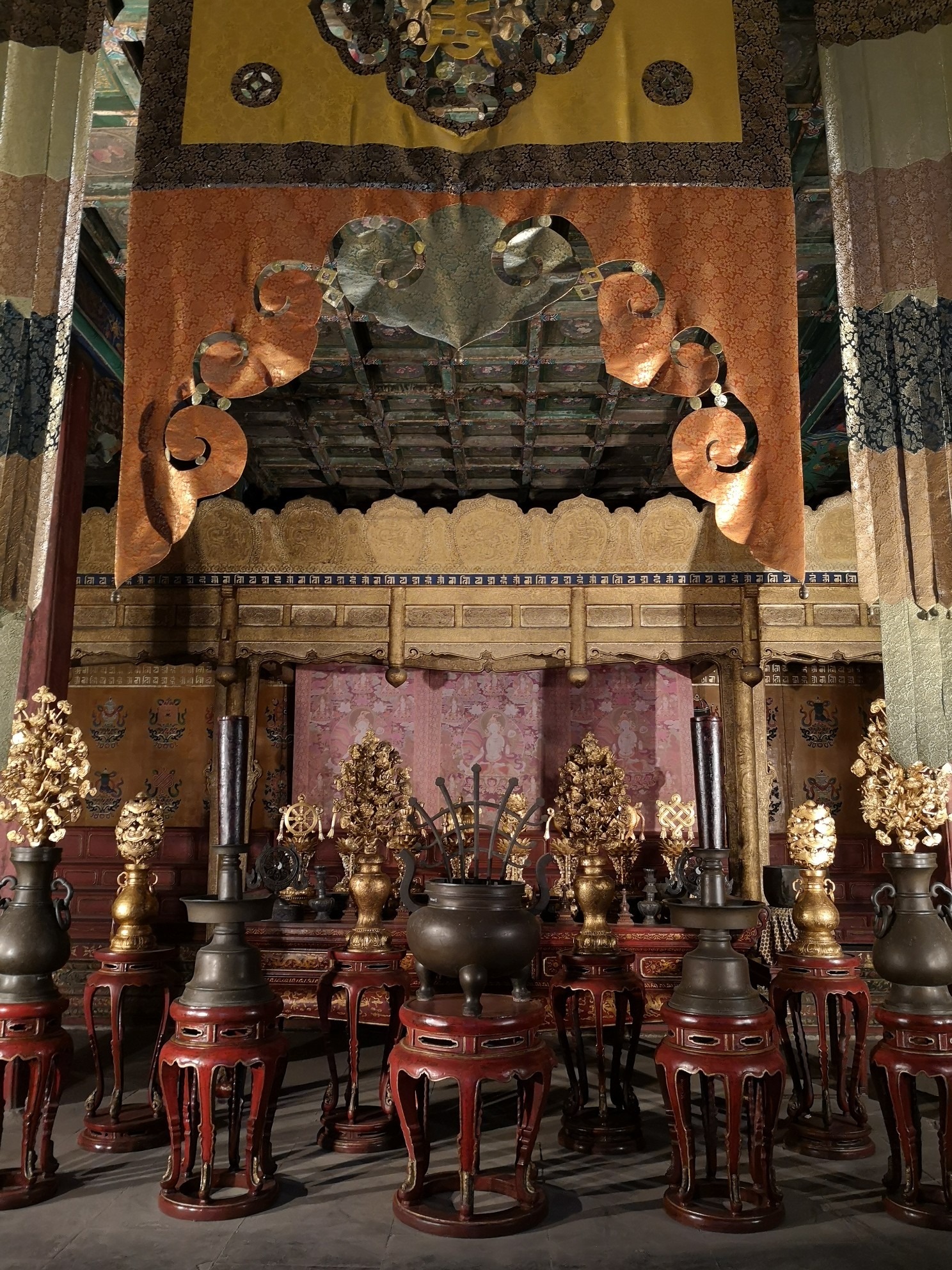 慈宁宫(雕塑馆) 慈宁宫花园 太极殿 翊坤宫 储秀宫 御花园 承乾宫