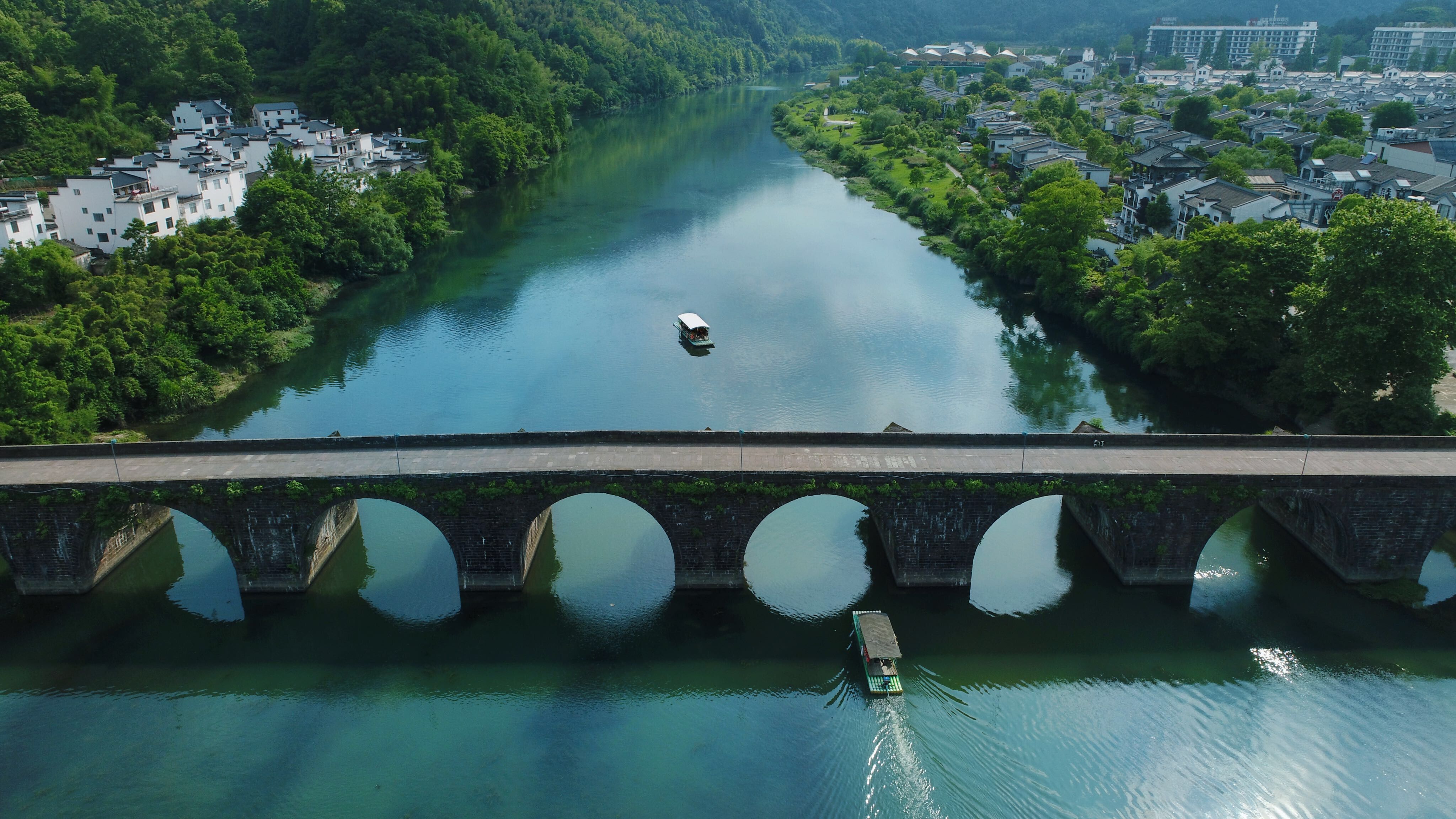 安徽齐云山横江山水竹筏游船票(电子票/快速入园/特色体验)