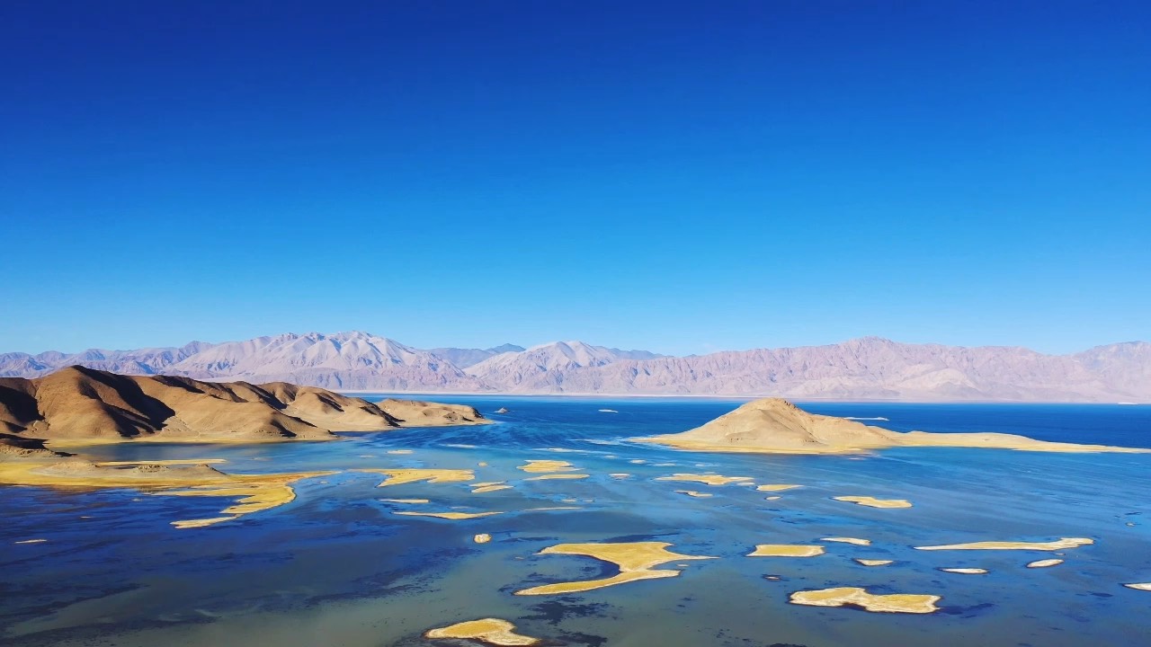 西藏阿里班公湖 最像海的湖