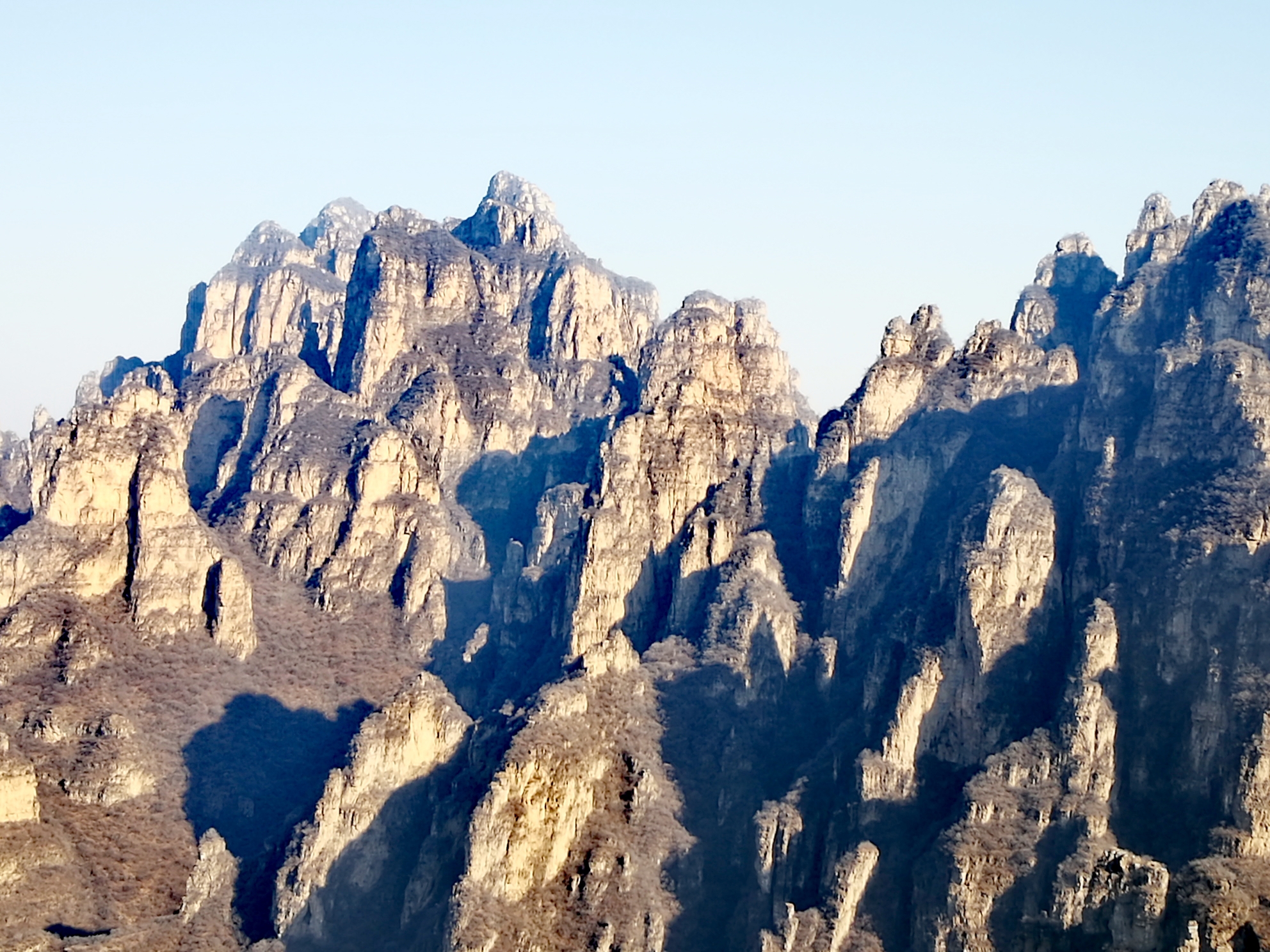 戶外易縣狼牙山棋盤陀