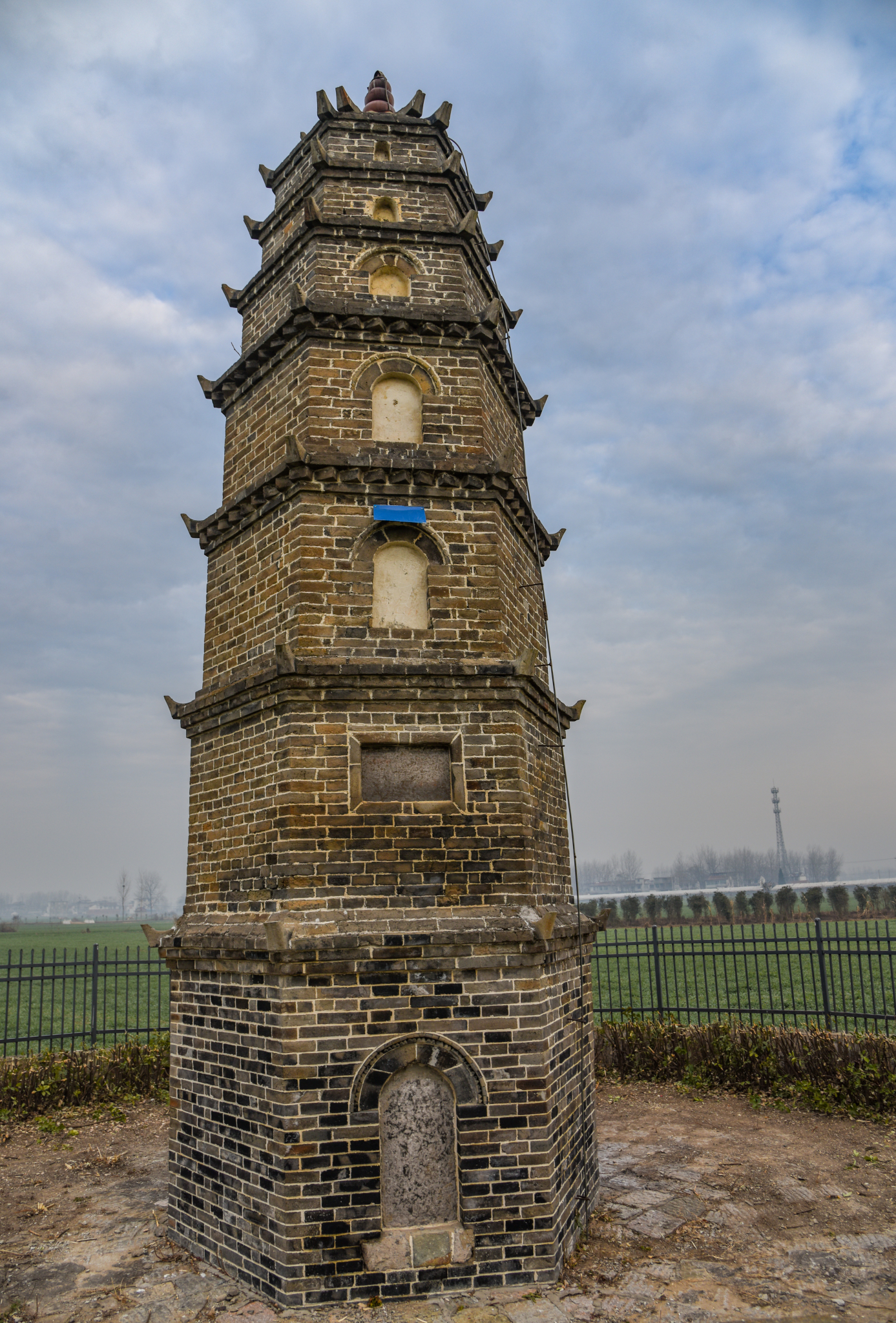 利辛纪家塔 市保 古塔巡礼系列之693 含地图定位 (安徽亳州市利辛县