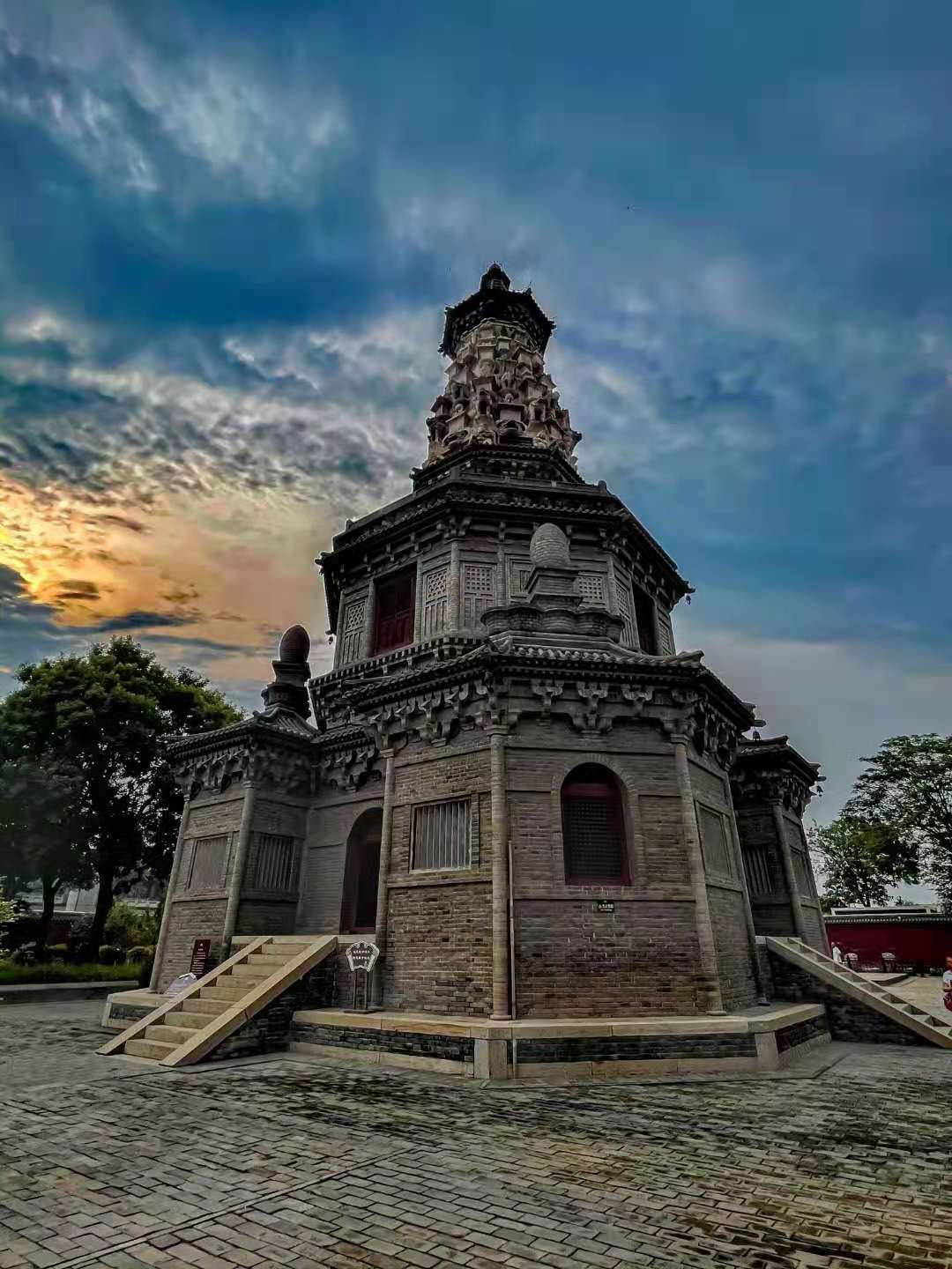 河北石家庄市正定县四塔之华塔