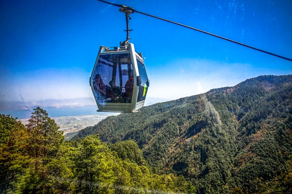 苍山洗马潭索道