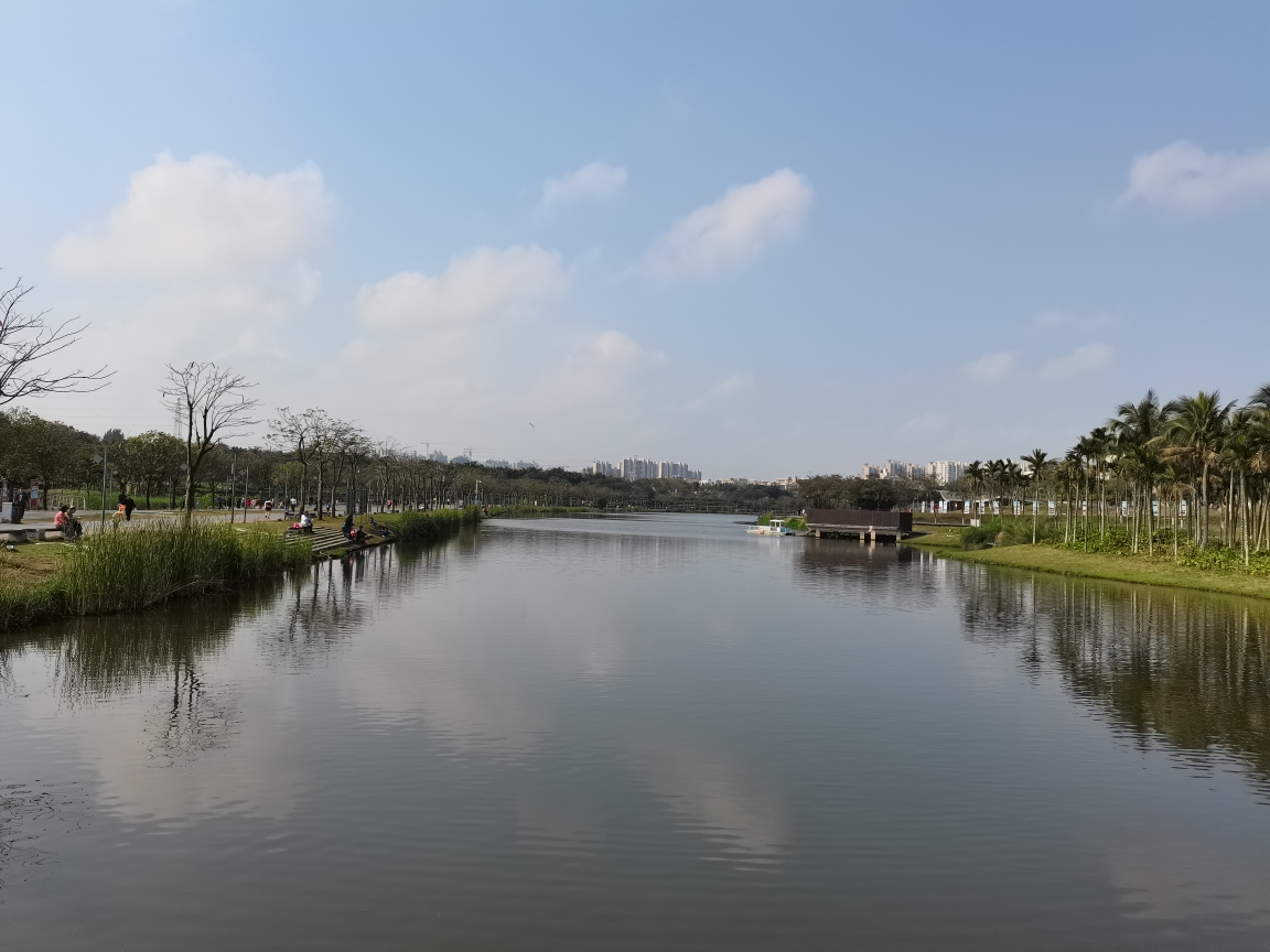 海口美舍河凤翔湿地公园|湿地 水利=休闲的好去处