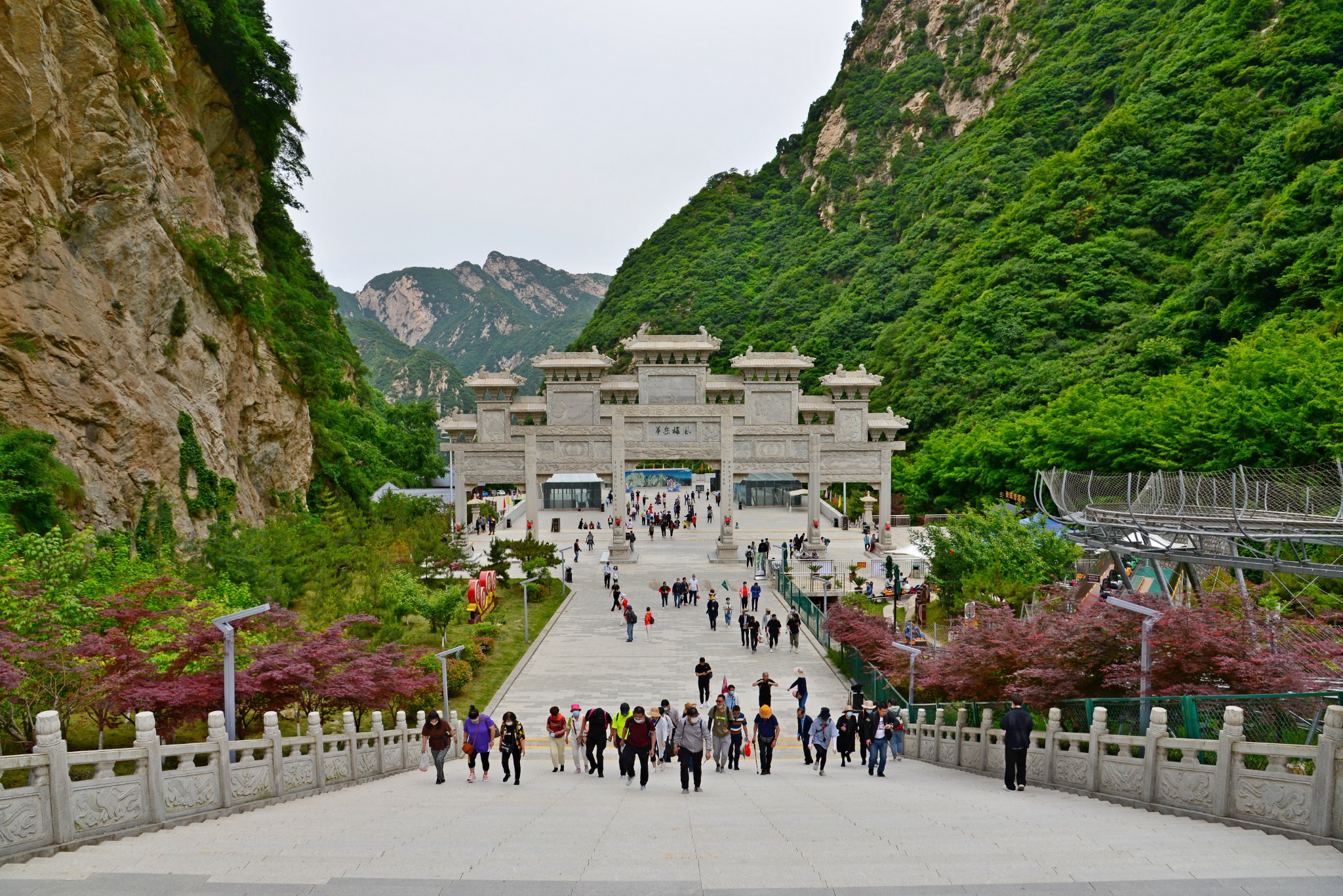 2021年北京-川北甘南自駕遊之十八陝西華山風景區_遊記