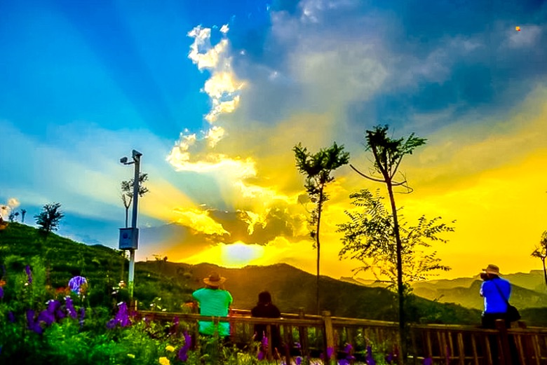北京出发 河北绿溪谷 南天丽景一日游 网红打卡绿溪南天 粉红沙滩