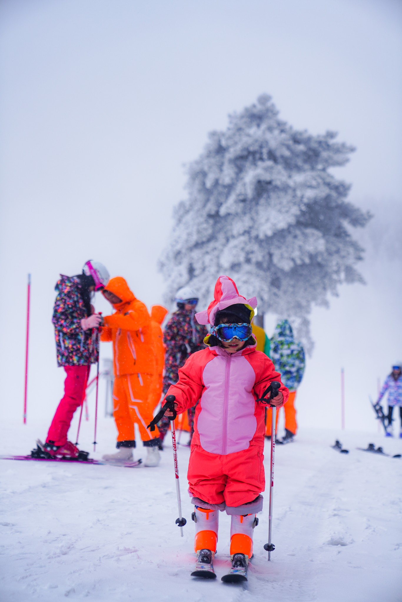 明月山滑雪场图片图片