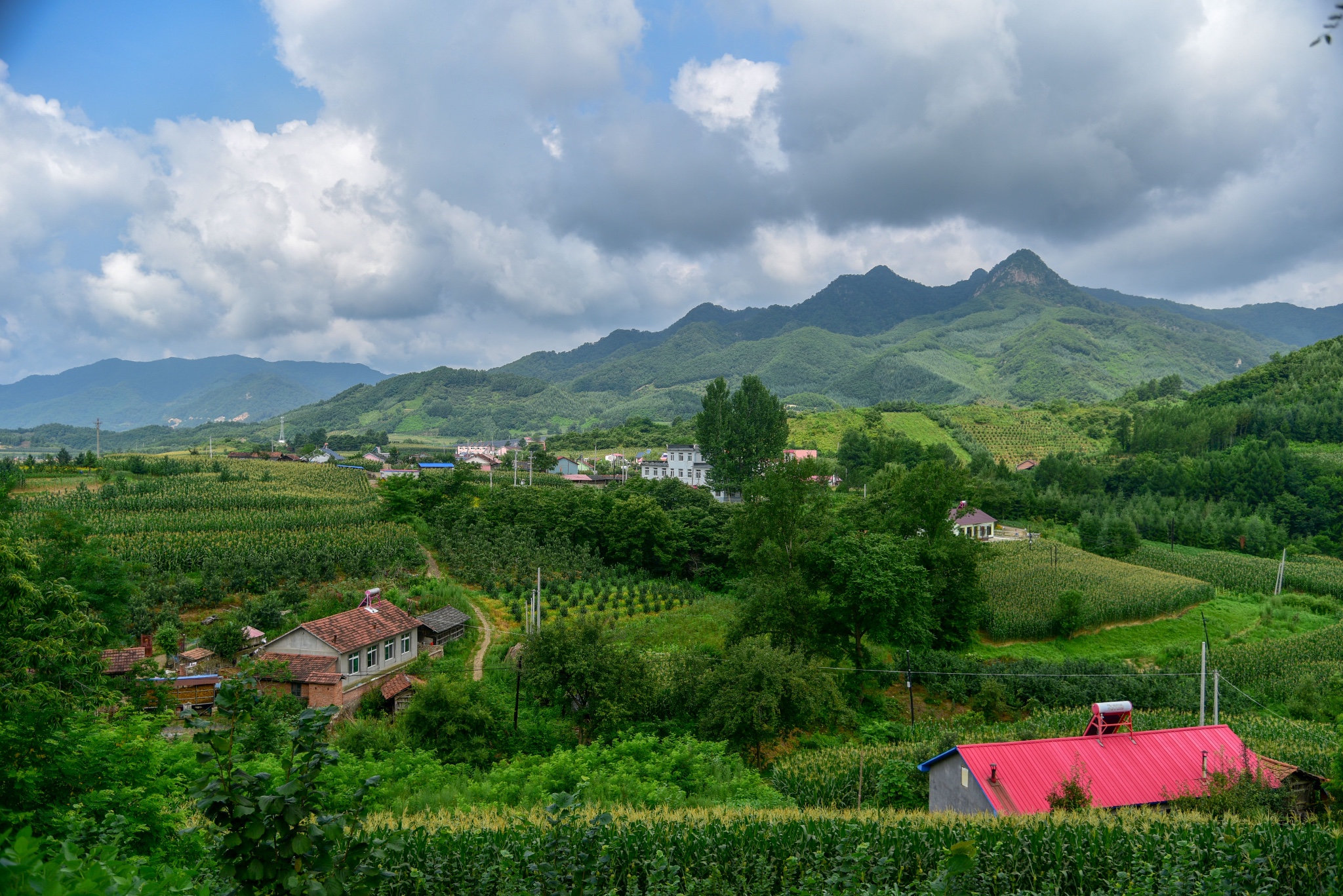 绿江村旅游景点图片