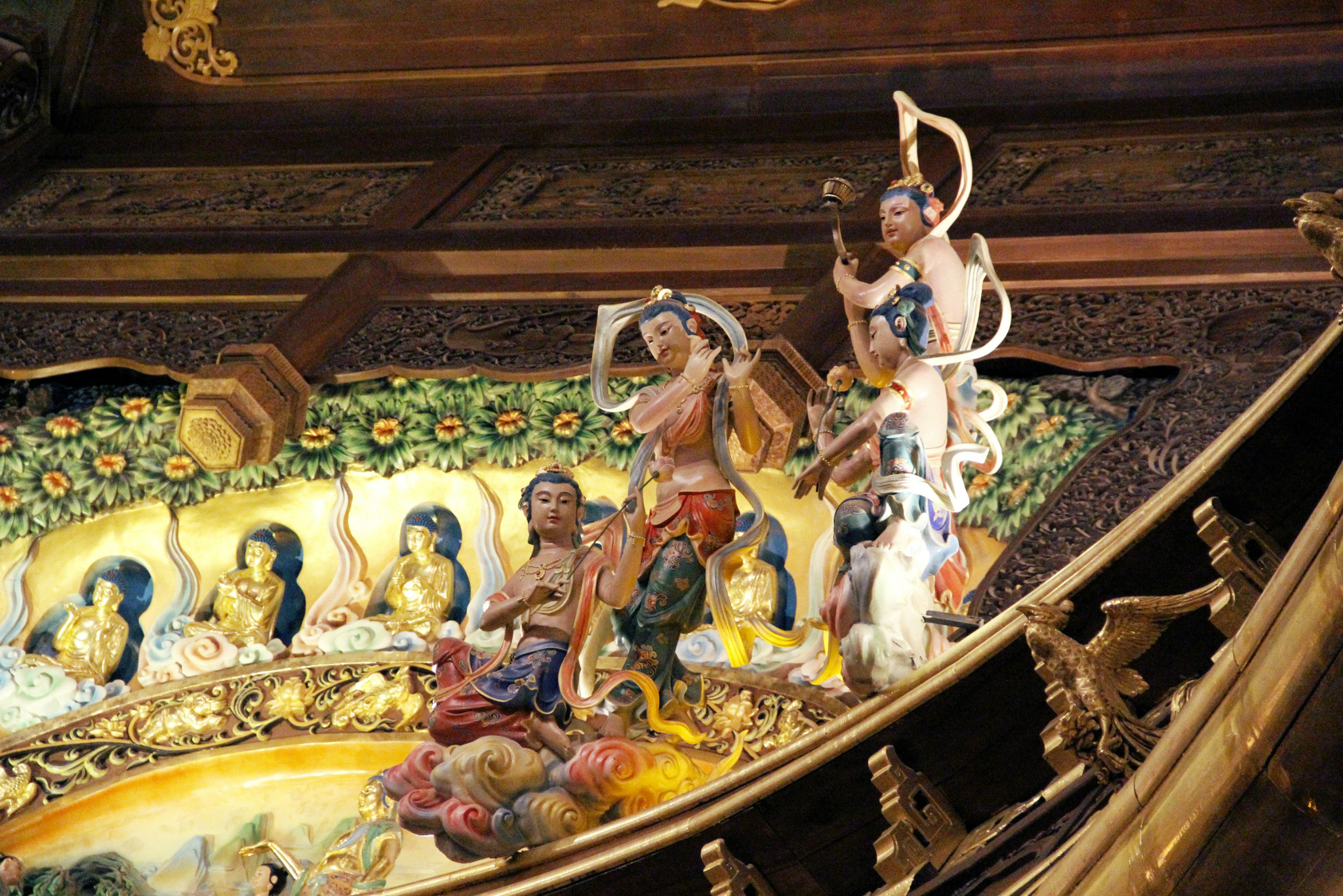 无锡梵宫的飞天