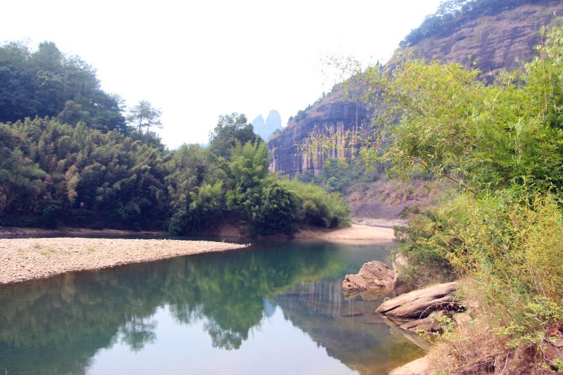 算是畢業旅行吧 武夷山水間有靈性