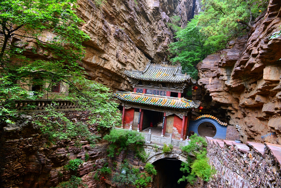 河北省旅遊 井陘旅遊攻略 井陘的蒼巖山,於家石頭村