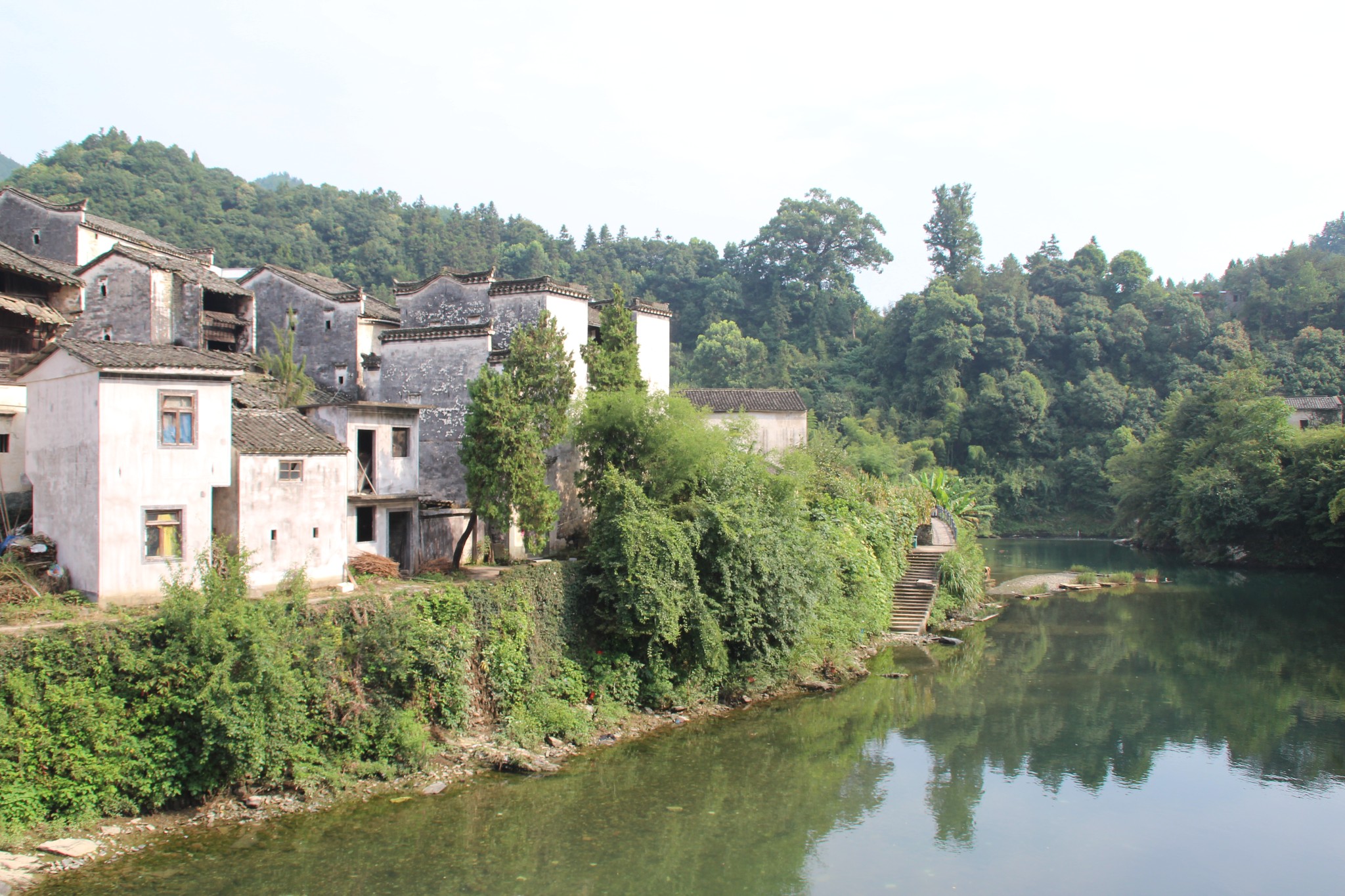 皖南一角(石潭村,深渡新安江山水畫廊,漁梁鎮,歙縣,龍川),深渡鎮旅遊