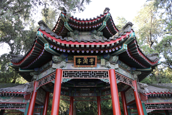 颐和园长廊1-苏式彩画缀游廊