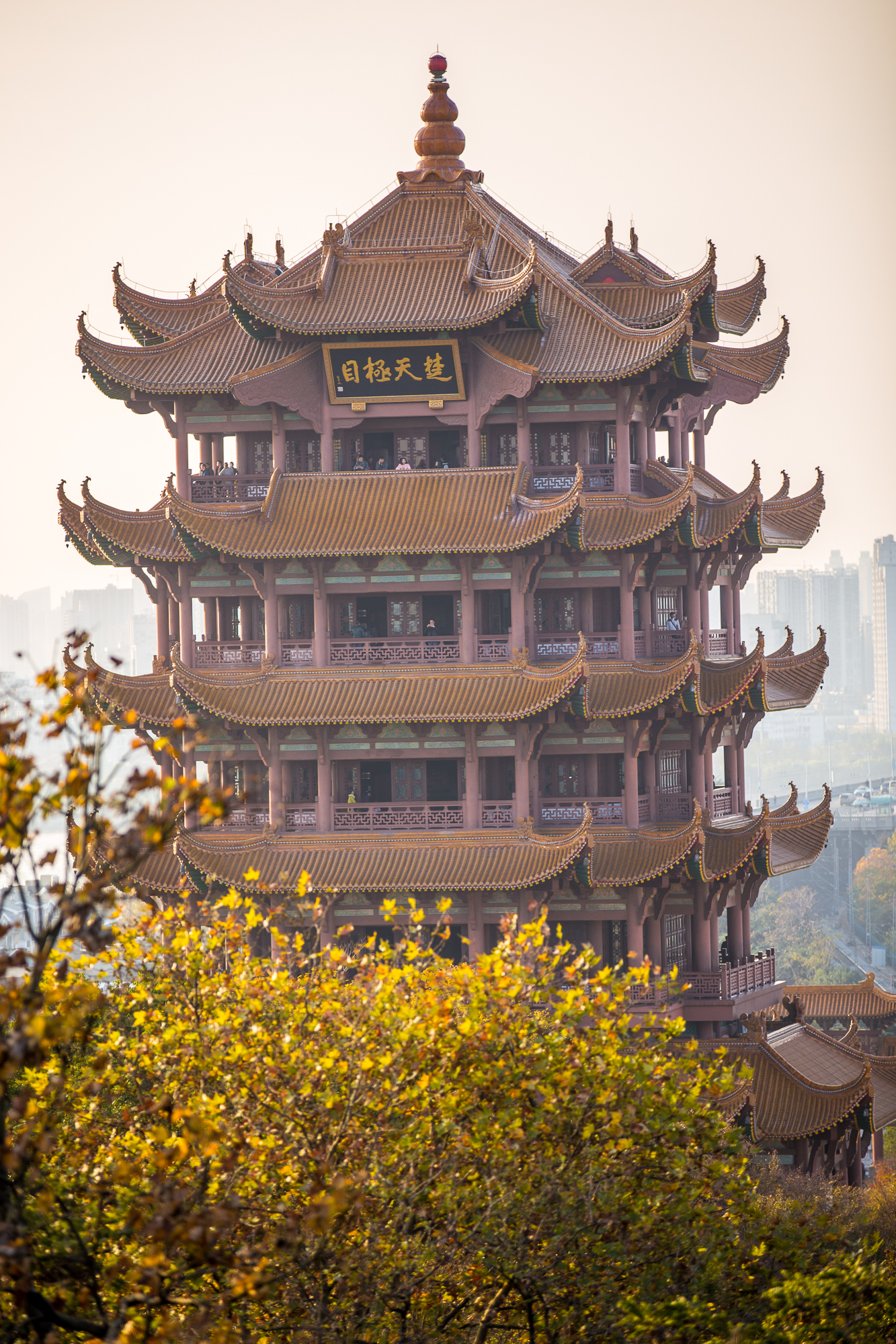 独行武汉之赏秋之旅(一)——黄鹤楼,长江大桥